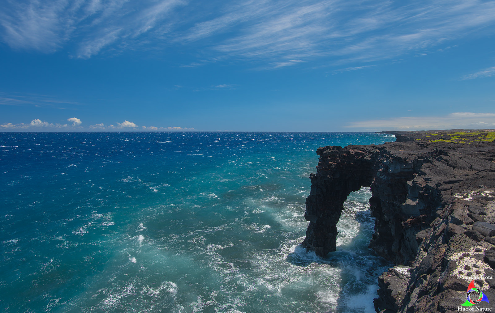 Holei Sea Arch viewpoint and surrounding area